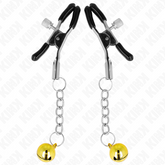KINK - METON CLAMPS JINGLE BELL PENDANT GOLD 6 CM